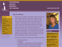 Tablet Screenshot of goodreau-psychotherapy.com